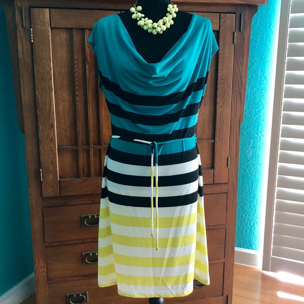 NWT - Corey P cowl neck style dress, Large